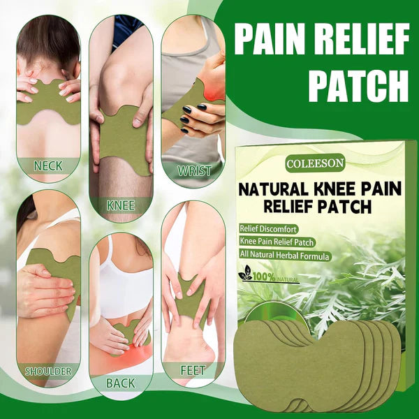 Natural Knee Pain Relief Patches (Pack Of 10)