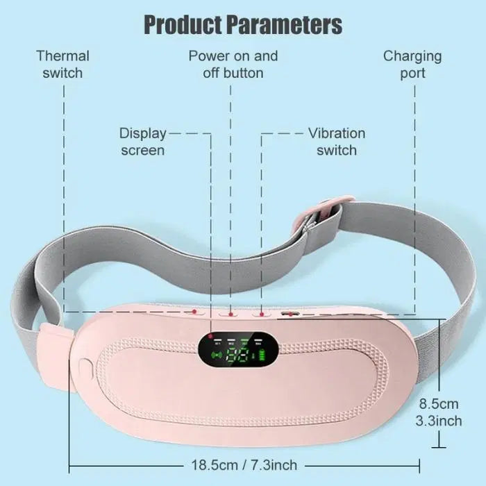 Portable Cramp Relief Heating Belt
